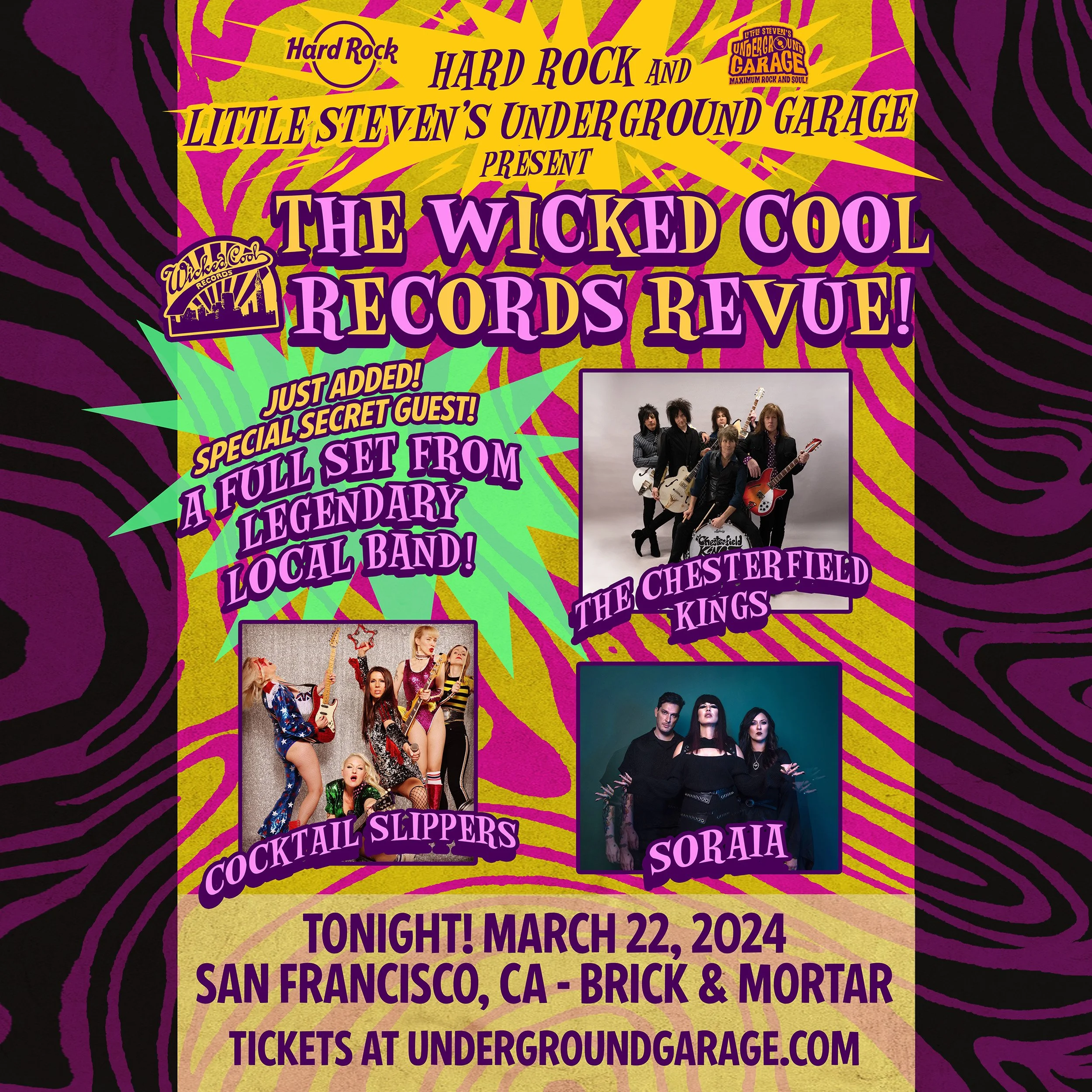 WICKED COOL RECORDS REVUE — Underground Garage